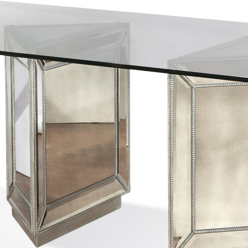 Hattie Mirrored Dining Table & Reviews Joss & Main